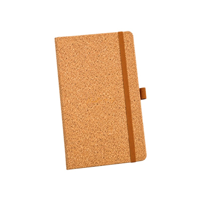 Natural Cork Diary with Elastic Closure