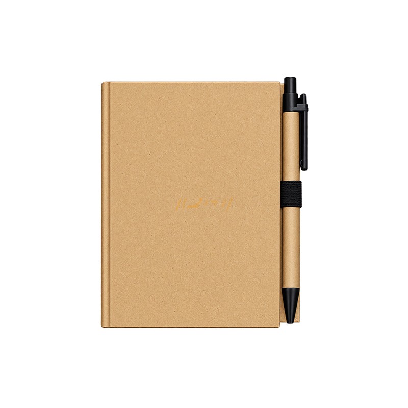 Eco-Friendly Kraft Paper Diary and Pen Set