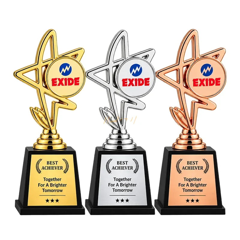 Star Metal Corporate Achievement Trophy