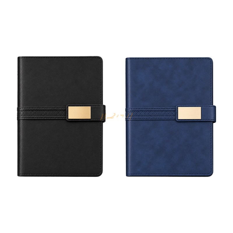 Executive PU Leather Diary with Metal Logo Plate