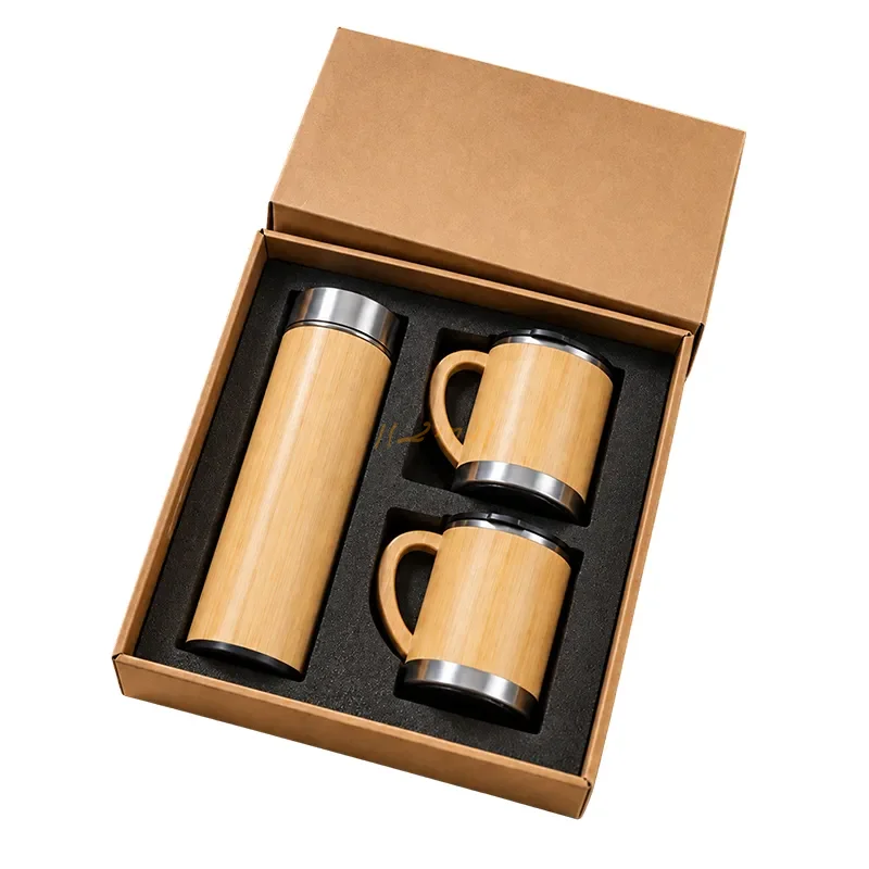 Bamboo Drinkware Gift Set