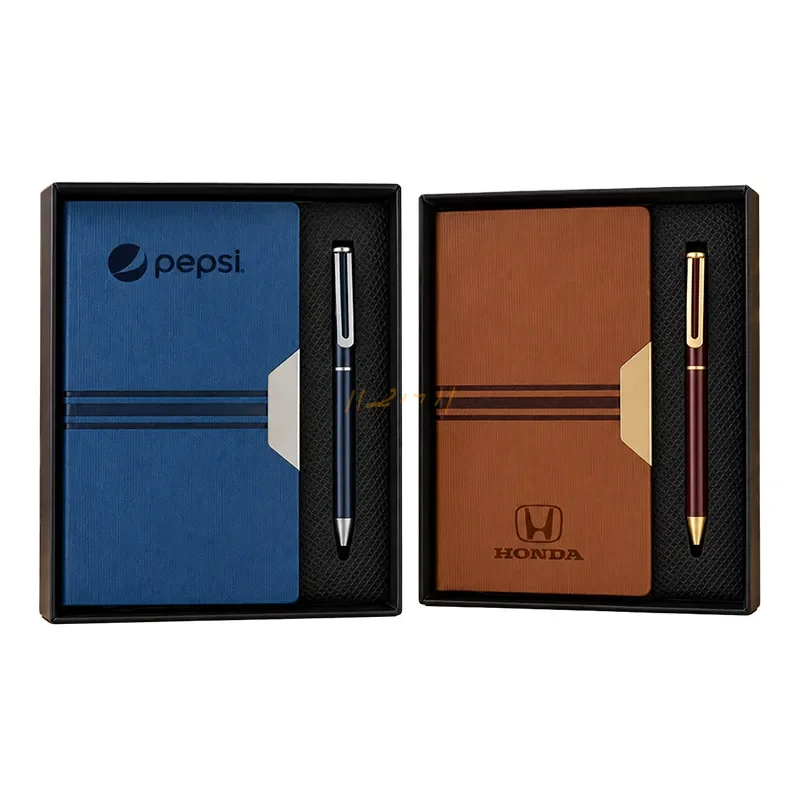 The Urban Edge Duo – Premium A6 Notebook & Metal Pen Gift Set