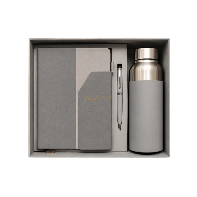 Executive Notebook, Pen and Bottle Gift Set